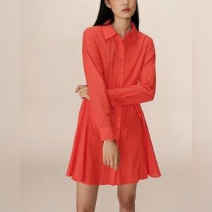 NEW!! Vibrant Button-Down Mini Dress –Sz XL